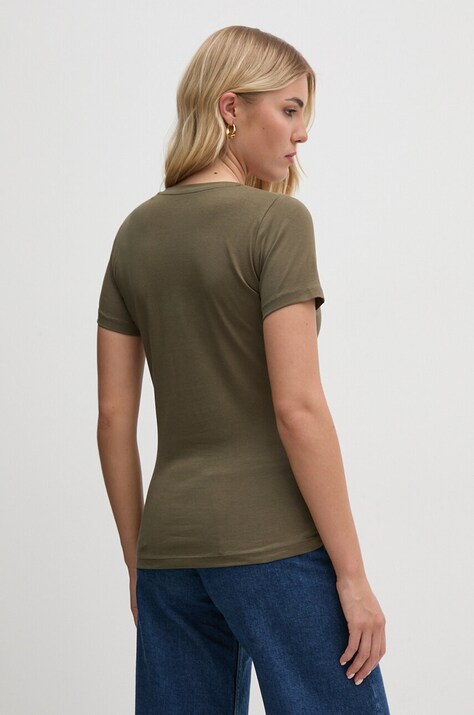 Футболка Pepe Jeans NEW VIRGINIA SS N — SS24-TSD0OB, зелений — фото 3