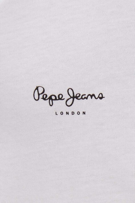Бавовняна футболка Pepe Jeans LORETTE V NECK — фото 5