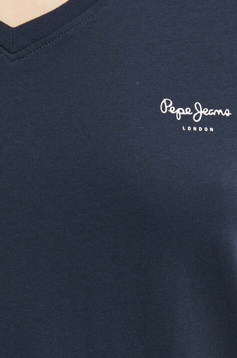 Бавовняна футболка Pepe Jeans LORETTE V NECK — фото 5