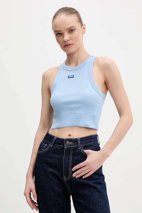 Топ Hugo Blue Baby Tank_B Baby Tank_B цвет чёрный 50511450