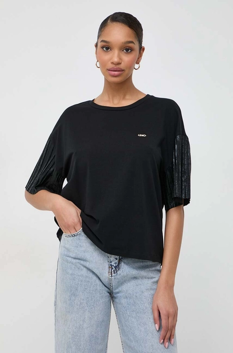 Liu Jo tricou femei, culoarea negru