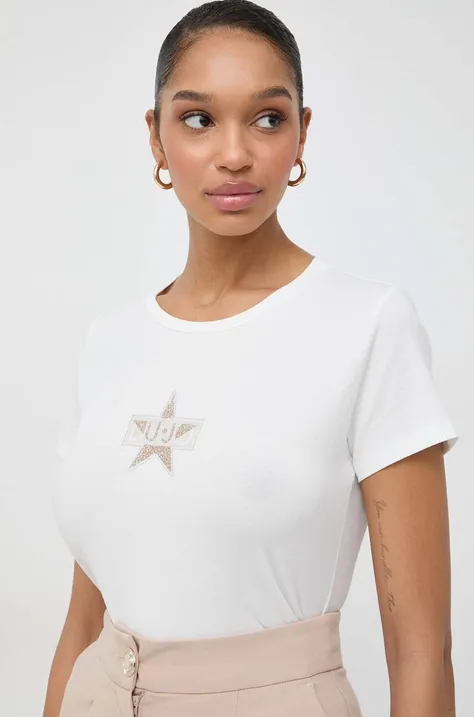 Liu Jo t-shirt donna colore beige