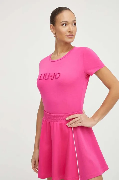 Liu Jo t-shirt donna colore rosa