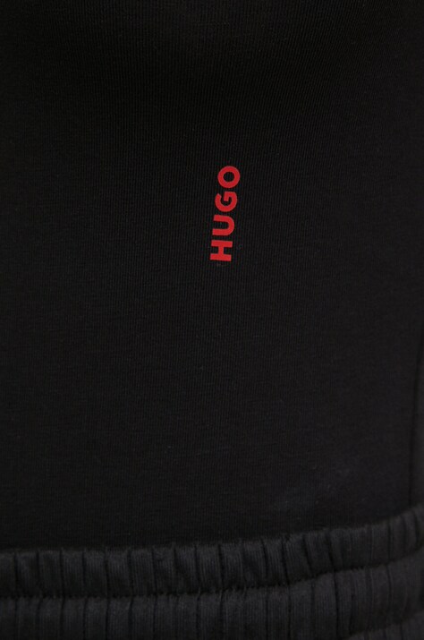 Топ HUGO TWIN VEST — SS24-TSD0U7, чорний — фото 4