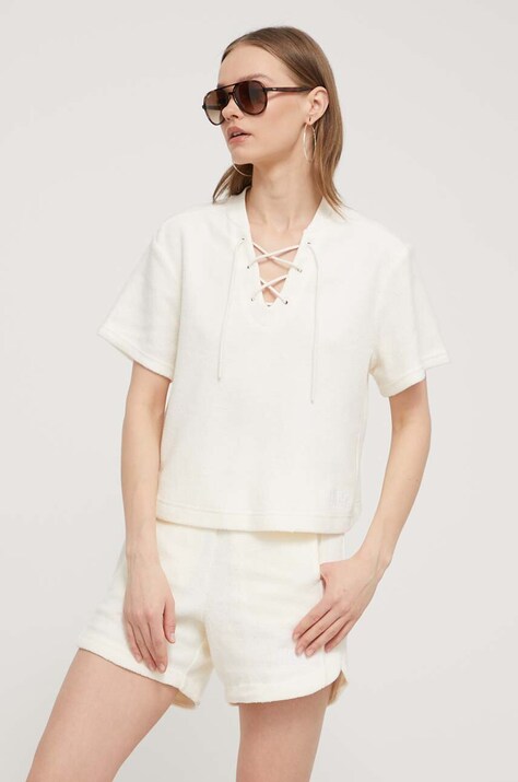 UGG t-shirt donna colore beige 1152782