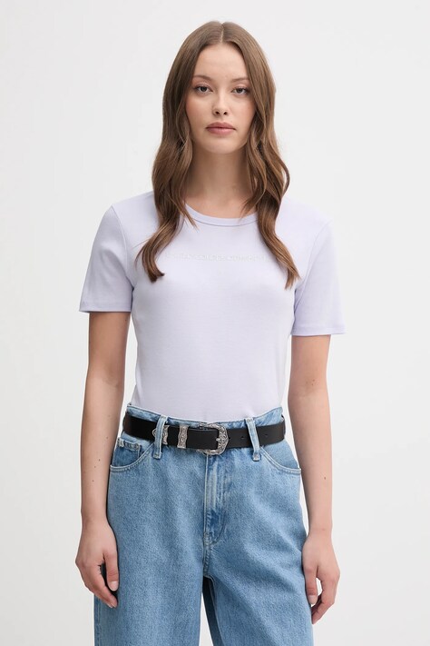 United Colors of Benetton tricou din bumbac culoarea roșu, 3GA2E16A2