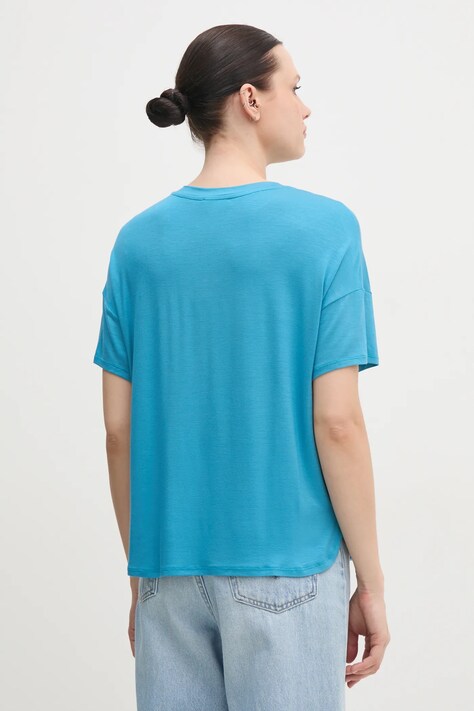 Футболка United Colors of Benetton — SS24-TSD12R, блакитний — фото 3