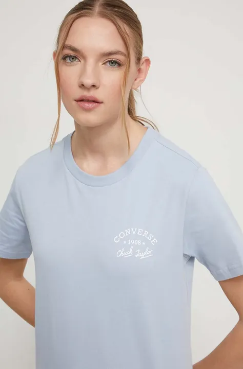Бавовняна футболка Converse жіночий