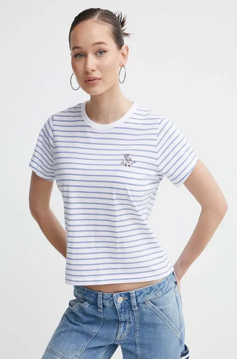 Βαμβακερό μπλουζάκι Abercrombie & Fitch γυναικεία