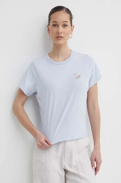 Βαμβακερό μπλουζάκι Abercrombie & Fitch γυναικεία