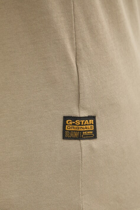Бавовняна футболка G-Star Raw Eyben slim v t 2.0 — SS24-TSD1H9, зелений — фото 5