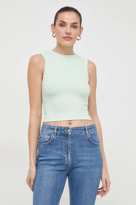 Guess top femei, culoarea verde