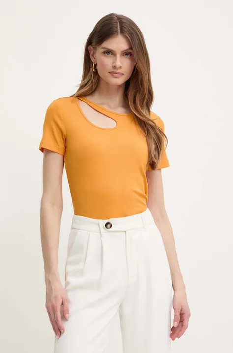 Morgan t-shirt DVIL damski kolor pomarańczowy DVIL