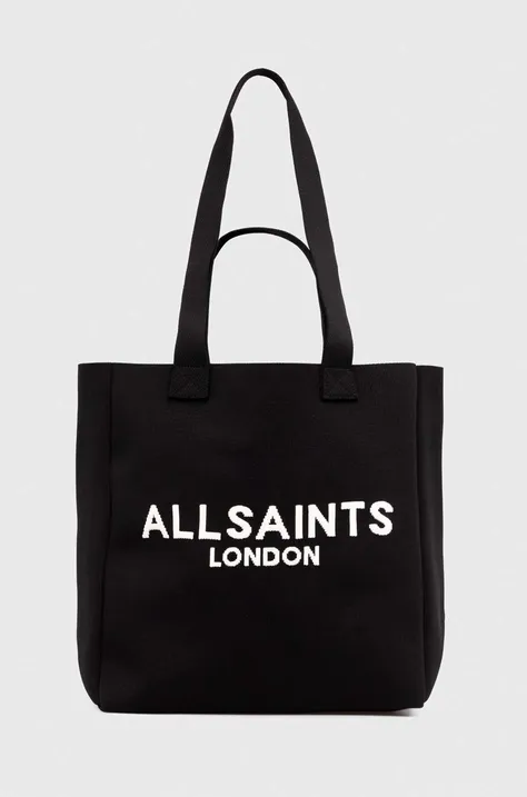 AllSaints torba IZZY kolor czarny