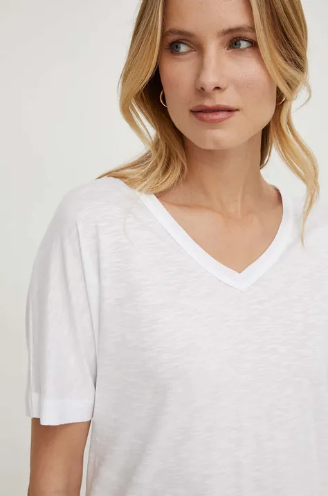 Geox t-shirt W4510C-T3093 W T-SHIRT női, fehér
