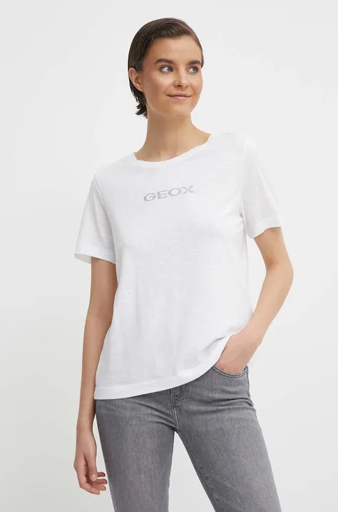 Geox t-shirt W4510G-T3093 W T-SHIRT donna colore bianco