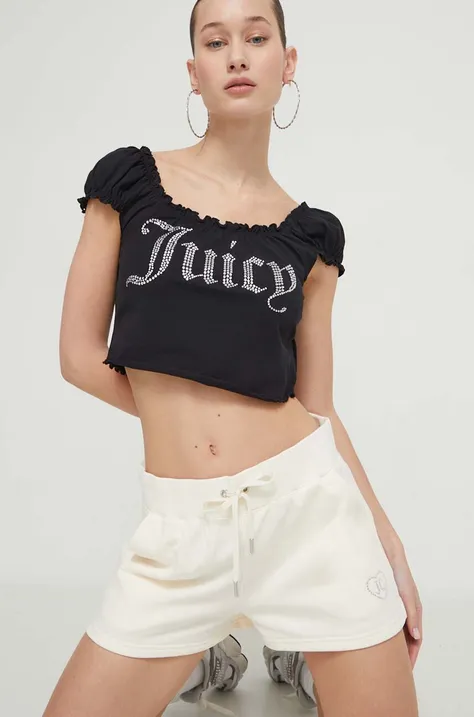 Juicy Couture top damski kolor czarny