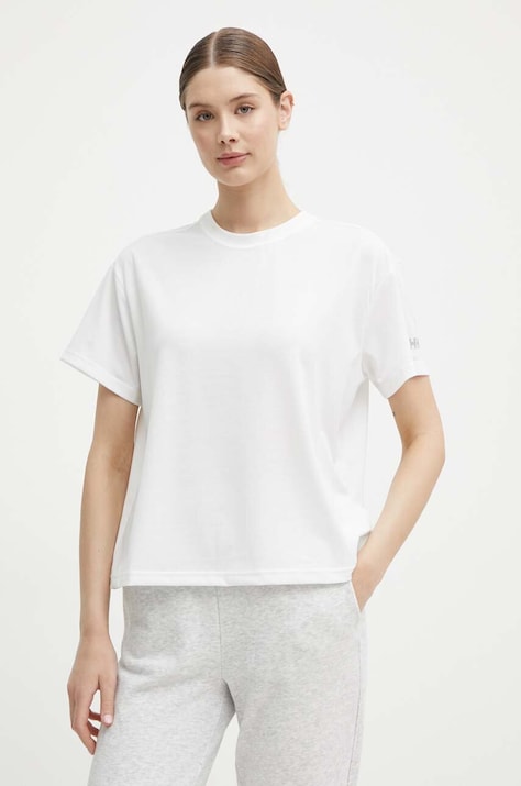 Helly Hansen tricou femei, culoarea alb