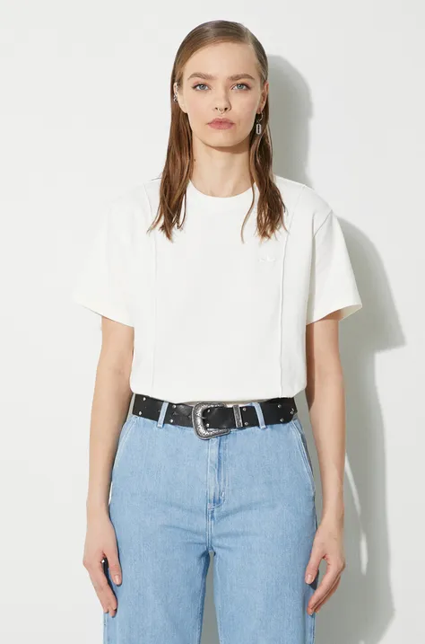 Majica kratkih rukava adidas Originals Essentials za žene, boja: bijela, IK5769