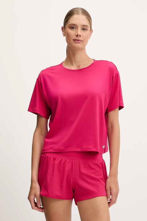 Μπλουζάκι προπόνησης Under Armour Motion χρώμα: ροζ