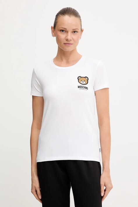Moschino Underwear tricou femei, culoarea bej