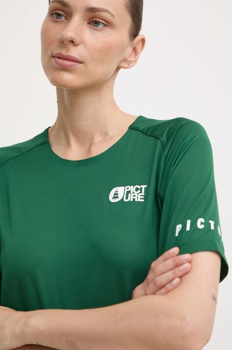 Picture tricou sport Ice Flow culoarea verde, WTS547
