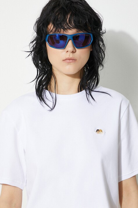 Футболка Fiorucci Angel Patch Padded Cropped T-Shirt — фото 5