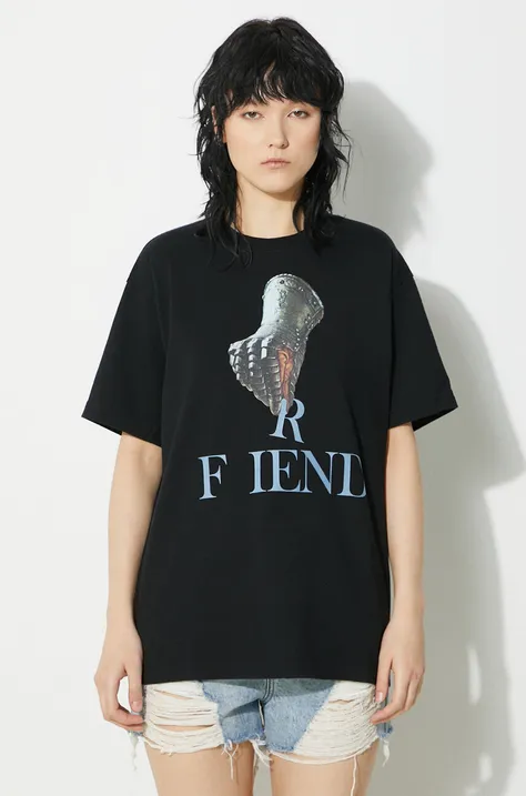 Βαμβακερό μπλουζάκι Undercover Tee γυναικείο, χρώμα: μαύρο, UC1D2802