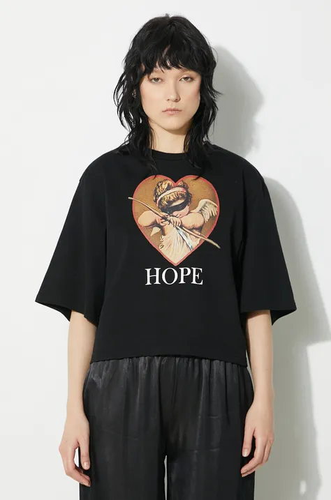 Pamučna majica Undercover Tee za žene, boja: crna, UC1D1892.2