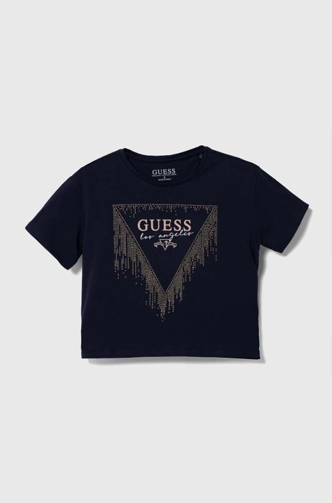 Детская футболка Guess цвет синий