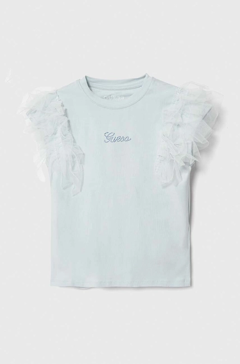 Guess maglietta per bambini colore blu