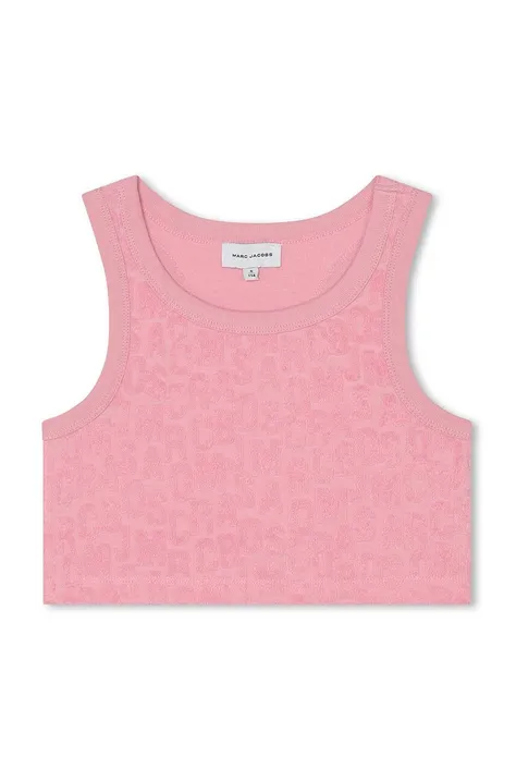 Παιδικό top Marc Jacobs χρώμα: ροζ