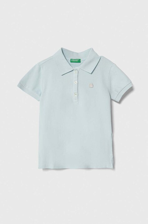 Detské polo tričko United Colors of Benetton s golierom