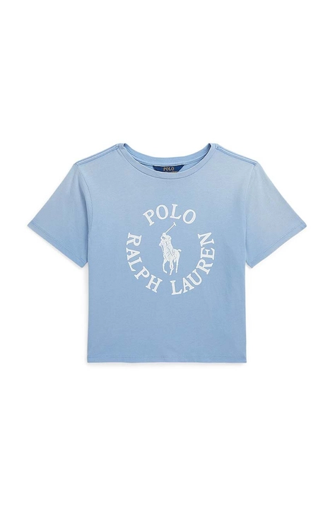 Παιδικό βαμβακερό μπλουζάκι Polo Ralph Lauren