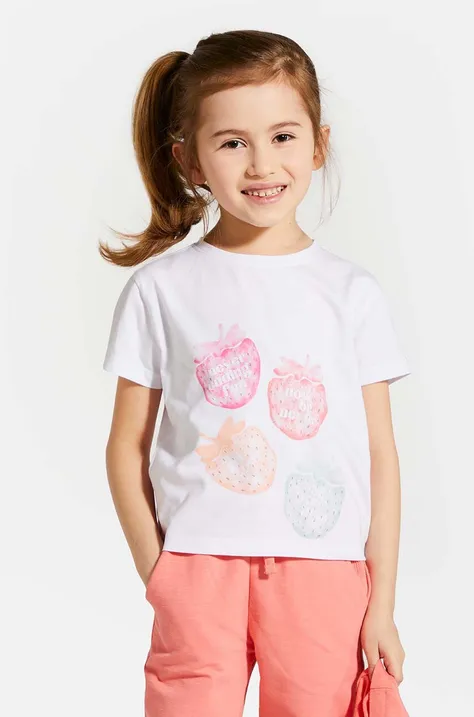 Coccodrillo maglietta per bambini colore bianco