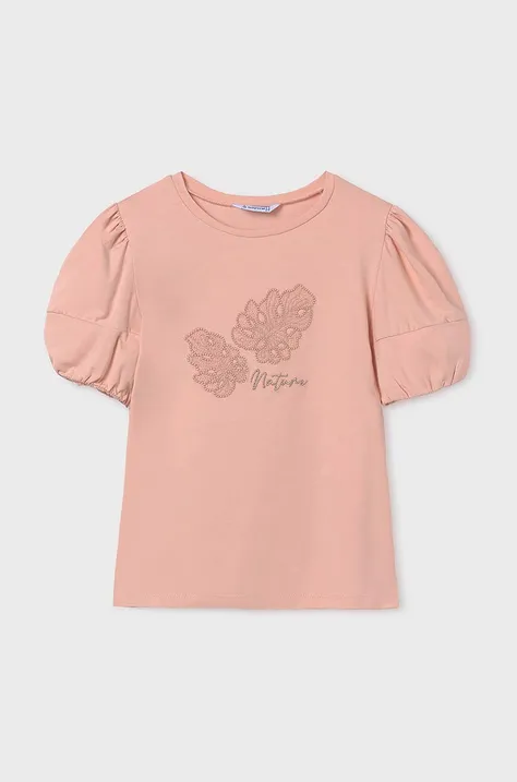 Detské tričko Mayoral ružová farba