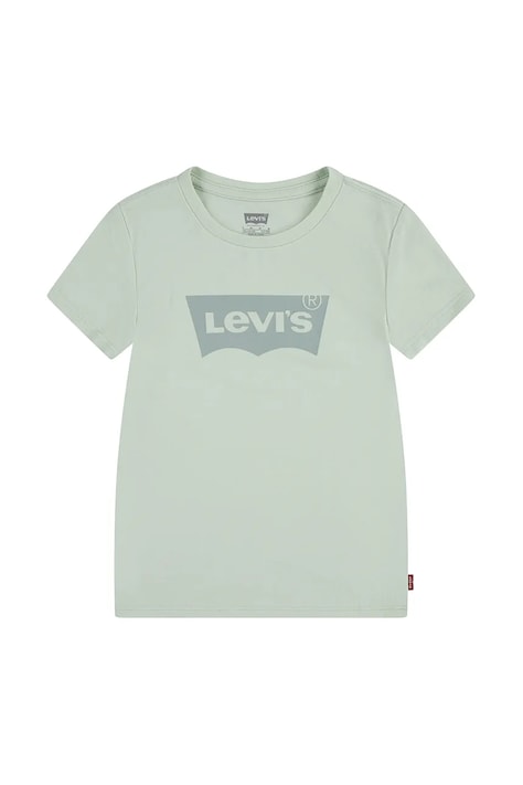Levi's tricou copii culoarea verde