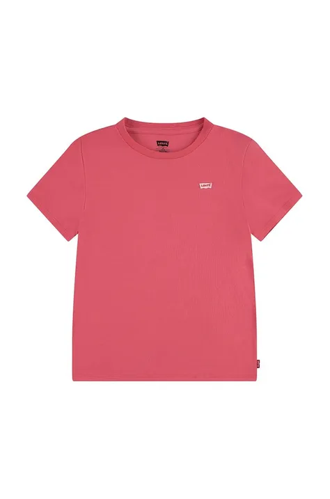 Детская футболка Levi's цвет розовый