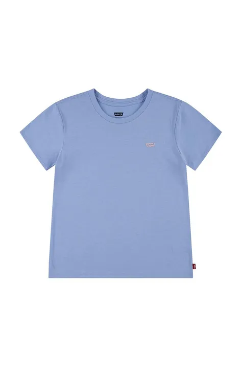 Levi's t-shirt dziecięcy kolor niebieski