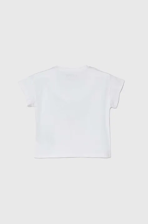 Guess t-shirt dziecięcy kolor biały