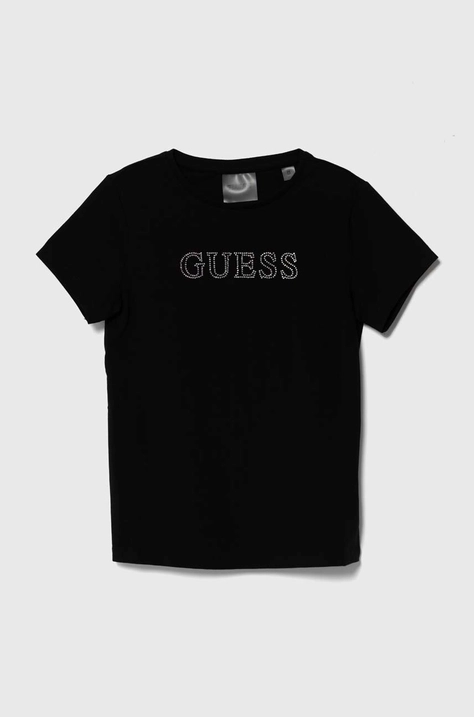 Guess maglietta per bambini colore nero