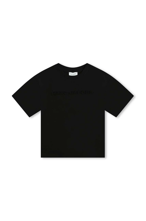 Marc Jacobs tricou de bumbac pentru copii culoarea negru, cu imprimeu