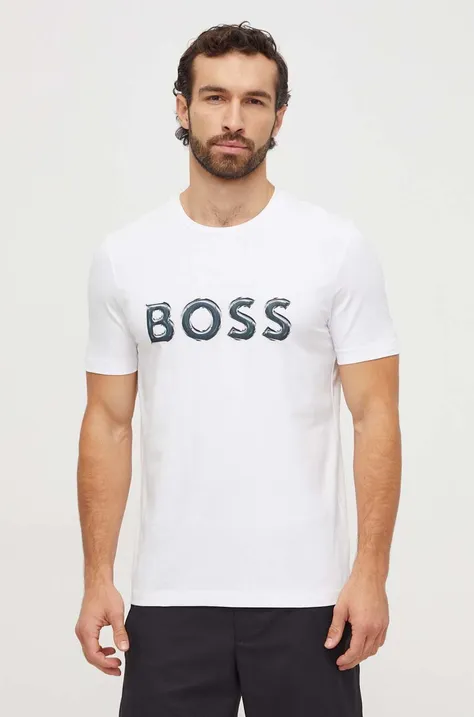 Boss Green t-shirt 2 db férfi, nyomott mintás