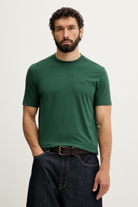 BOSS Green tricou pentru bărbați Tee verde 50506373
