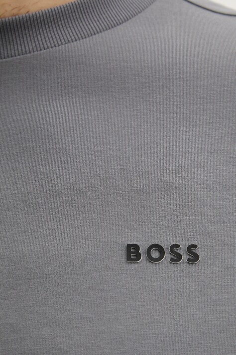 BOSS Green футболка чоловіча бавовняна з еластаном Tee — фото 5