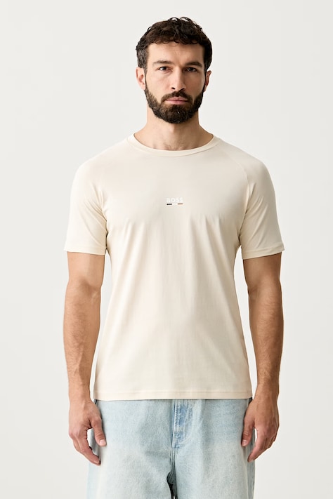 BOSS tričko pánské T-Shirt RN Slim Fit bílé 50517970