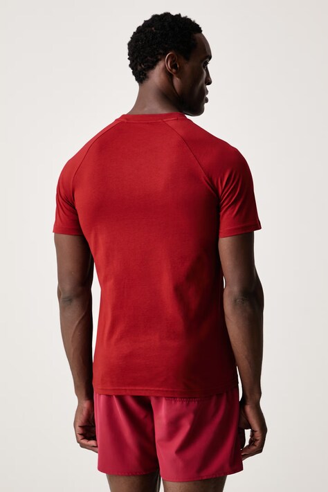 BOSS Тениска мъжка T-Shirt RN Slim Fit червена 50517970