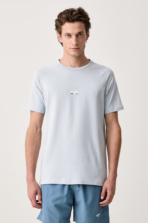 BOSS Majica za muškarce T-Shirt RN Slim Fit tirkizna 50517970