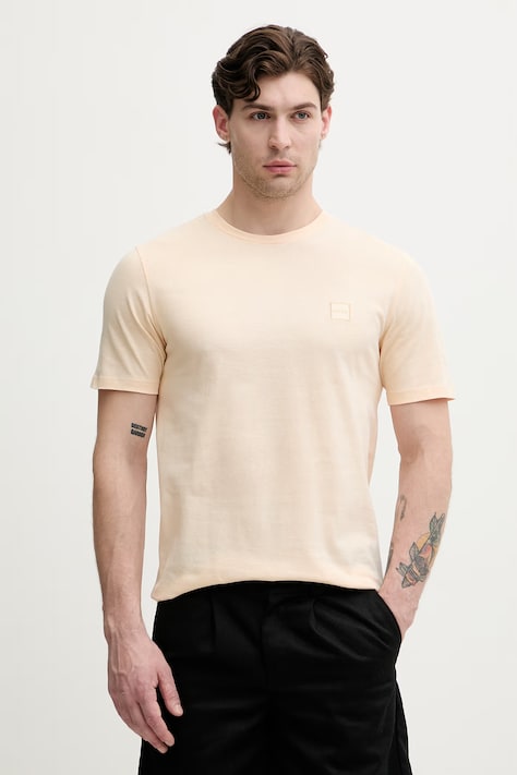 BOSS Orange tricou pentru bărbați din bumbac Tales portocaliu 50508584