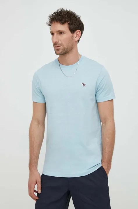 Bavlnené tričko PS Paul Smith pánsky, jednofarebný